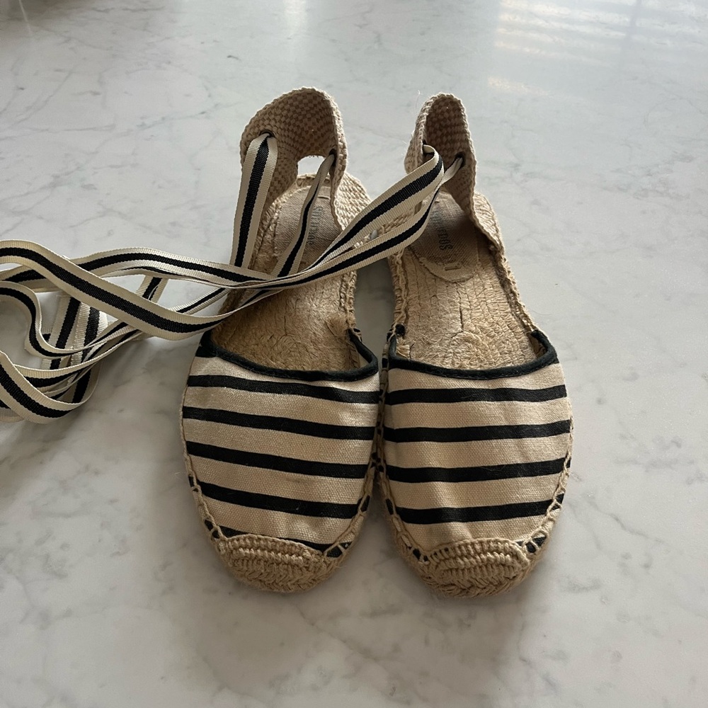 Soludos striped espadrille sandals